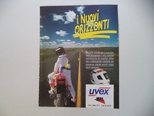 advertising Pubblicità 1990 CASCO HELMET MPA UVEX