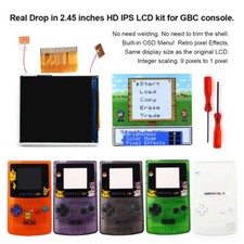 Kit Schermo LCD GBC IPS 2,45" Originale per Gameboy Color Point to Point Display
