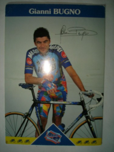 Cyclisme carte gianni bugno - ,