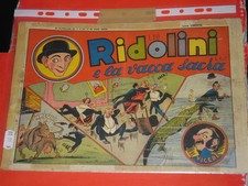 RIDOLINI GIGANTE N°11 originale TORELLI 1948 +COMPLETTO BOLLINO AMBROSIANA GENOA