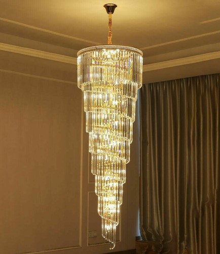 Lampadari led cristallo scala - cristallo,