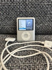 Apple iPod Nano A1236 3a Generazione 4GB Lettore MP3 Argento - Funzionante 