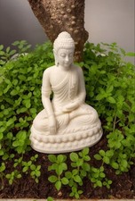 Statua Buddha Bianco