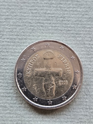 Pièce monnaie chypre 2 - de,