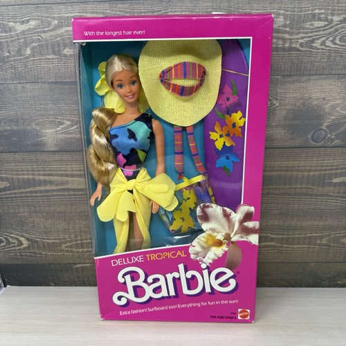 Mattel 1985 barbie - barbie, deluxe