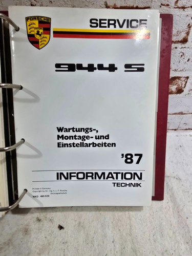 Porsche service information - porsche,