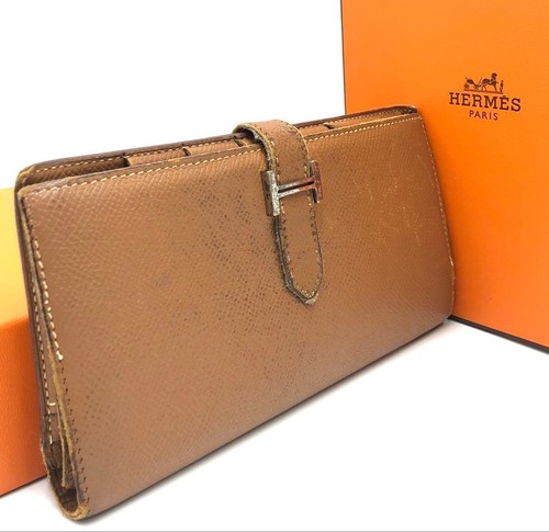 Hermes portafoglio lungo travi - hermes,