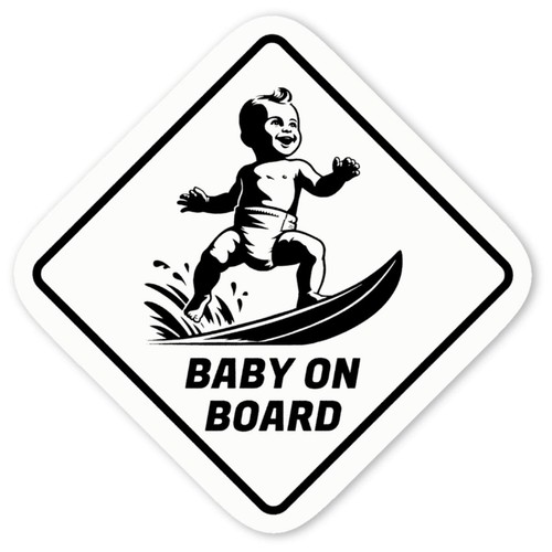 Adesivi decalcomania baby on - 'baby,
