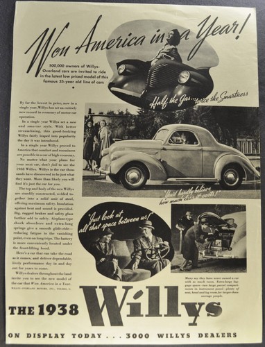 Pubblicità stampa willys - pubblicità,