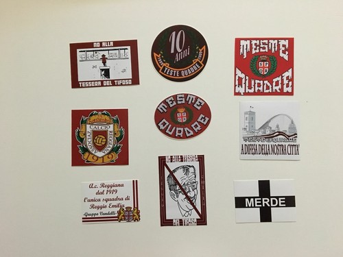Reggiana adesivi ultras - adesivi,