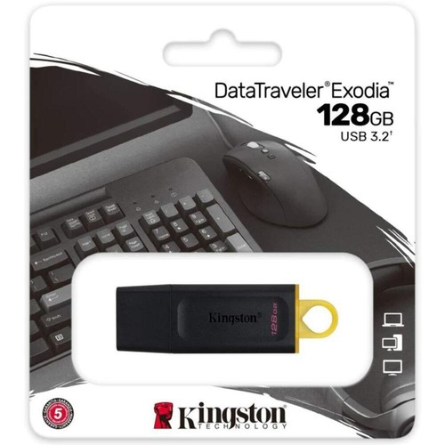 Kingston pendrive 128gb - kingston,