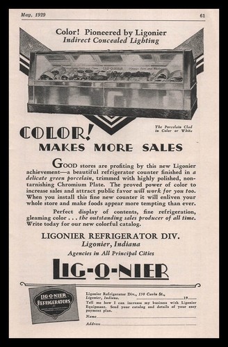 1929 ligonier frigorifero - frigorifero, co