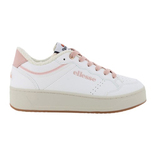 Ellesse sneakers bianca rosa - ellesse,
