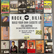 ALL $5 80's-90's ROCK POP BUY