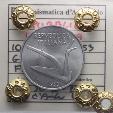 DN - Repubblica Italiana - 10 lire 1953 FDC - 13732B