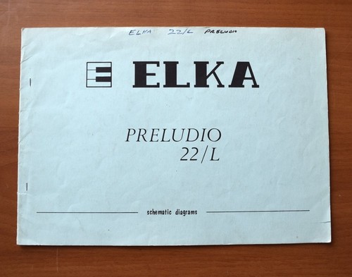 Elka preludio service - preludio,