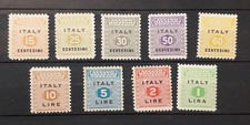 1943 SICILIA FRANCOBOLLI GOVERNO ALLEATO SERIE COMPLETA NUOVA MNH 