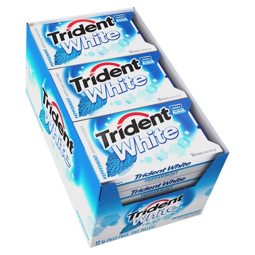 Trident gomma bianca senza - trident,