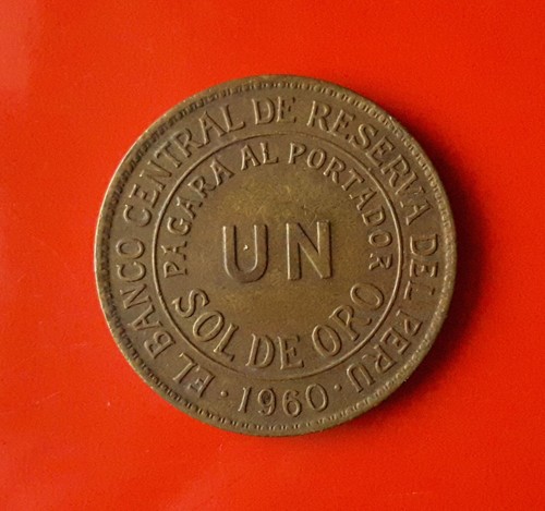 Sol oro 1960 perù non - sol,