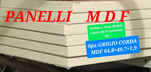 Pannello mdf verniciato - mdf, 19