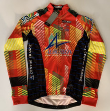 Maglia ciclismo uomo maniche lunghe felpata Tg. M Autunnale MTB Mountain Bike