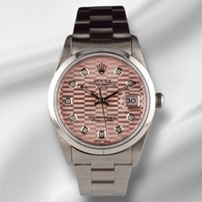 Rolex Date 34mm Donna Rosa