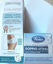 Venus Crema viso Doppio Lifting e I Provenzali Crema corpo modellante