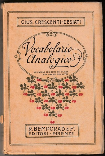 Vocabolario analogico della - analogico,