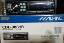 ALPINE CDE-9881R CD MP3 WMA CD RICEVITORE AUTORADIO 4 X 50WATTS