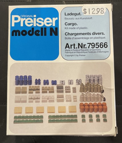 Preiser scale cargo art - preiser,