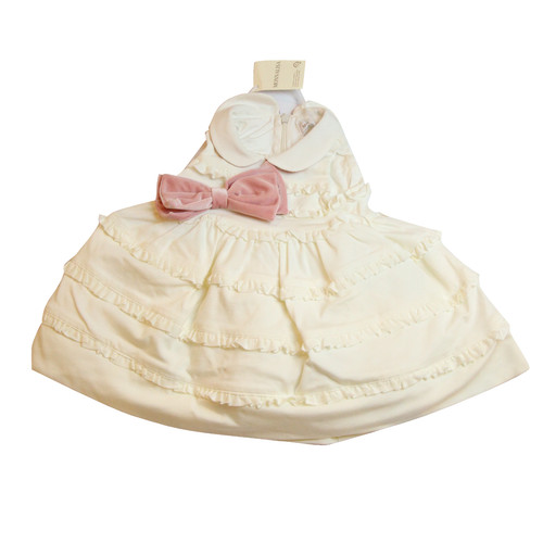 Monnalisa abito bambina panna - bambina,