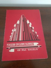 STORICA PAGELLA OPERA BALILLA