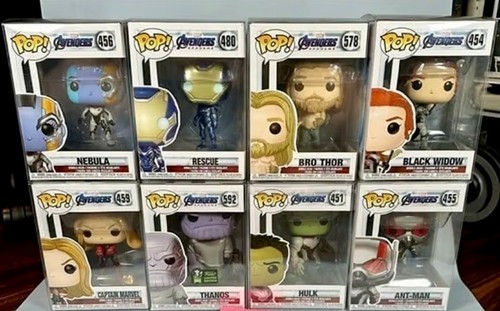 Funko pop lot marvel - funko, x8
