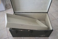 BAULE IN LEGNO 52x42x90 RINFORZATO x UNIFORMI MILITARI