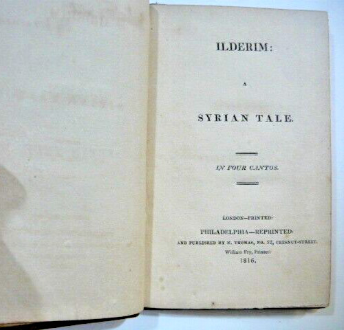 Ilderim syrian tale in - ilderim:, a
