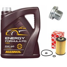 Motoröl Set 5W-40 5 Liter +