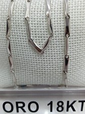 Collana in oro bianco 750 18