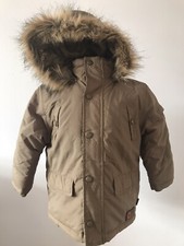 Taupe Boys winter coat, Brand