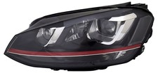 Faro proiettore anteriore sinistro per vw golf 7 2012-2017 xenon d3s h7 lwr motore luce diurna