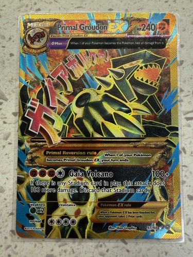 Pokémon tcg primal groudon - pokémon, groudon-ex