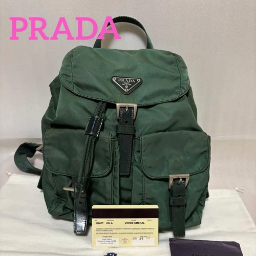 Zaino prada verde vintage - verde, 104
