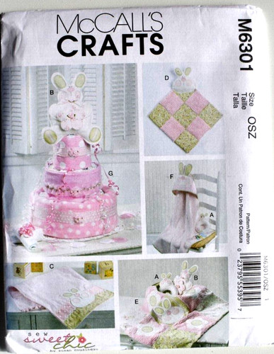 Mccalls pattern 6301 blankie - mccalls,