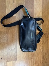 Piquadro AC2141B2 Astuccio, Collezione Blu Square, Nero - 19,5 x 6,5 x 10 cm