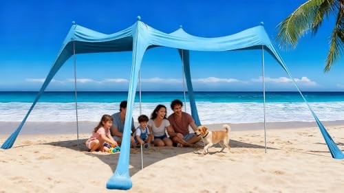 Tendalino parasole spiaggia - da,