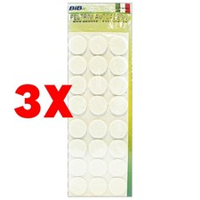 3 X Feltrini Autoadesivi Tondi