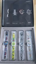 4 SWATCH WATCHES, 4 DESIGN