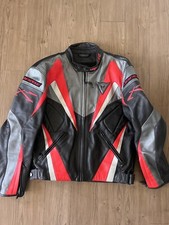 Giacca Moto Ducati Pelle Dainese Meccanica Wolverine X-MAN Taglia 54 L/XL