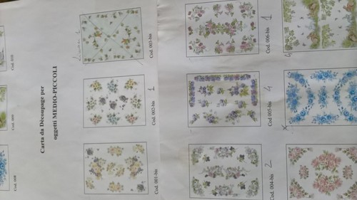 Carta decoupage decomania - decoupage,