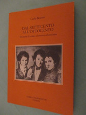 DAL SETTECENTO ALL'OTTOCENTO