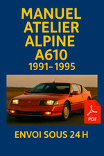 Manuel Atelier Renault ALPINE